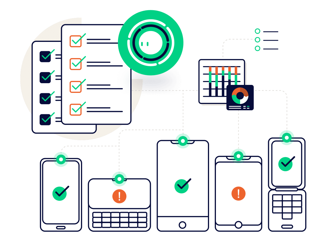 Testing on Real Devices Graphic